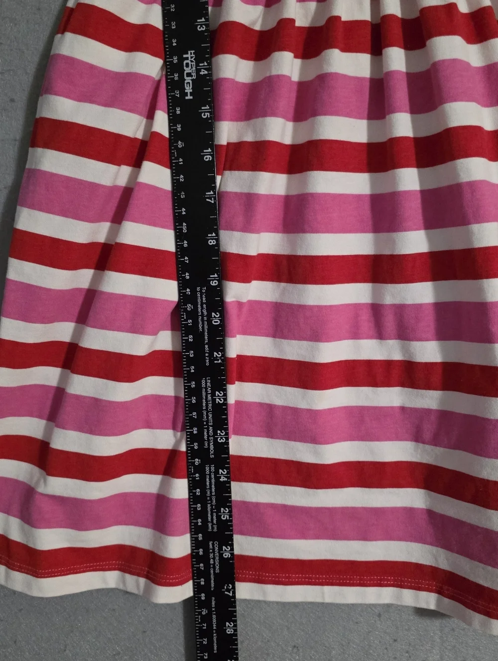 Mini Boden Stripe Cotton Jersey Dress Size 9-10y